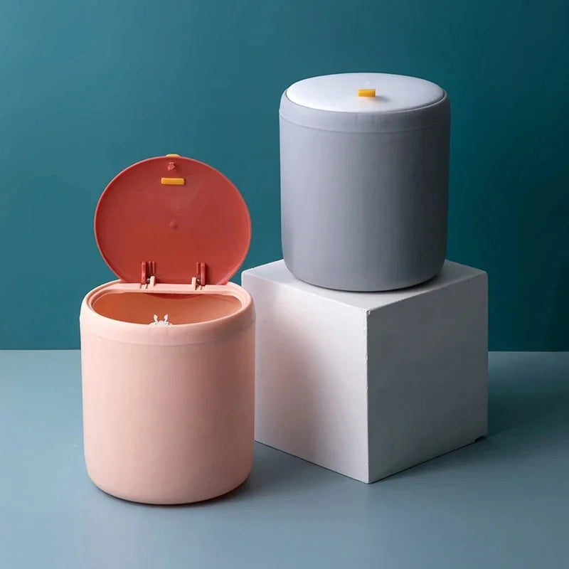 Mini Desktop Office Trash Bin