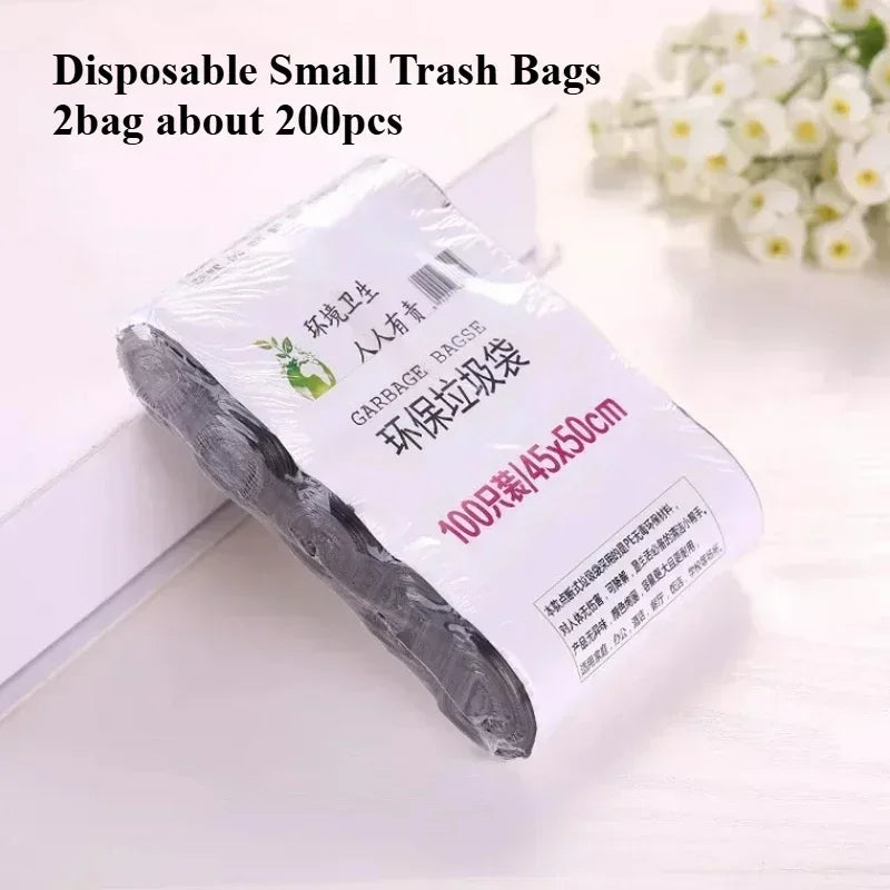 Compact Quiet-Close Trash Can