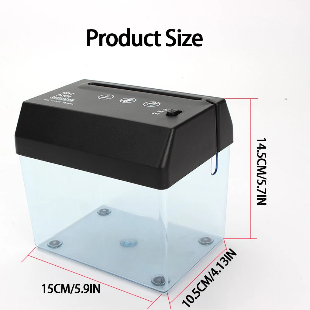 Portable Mini Paper Shredder