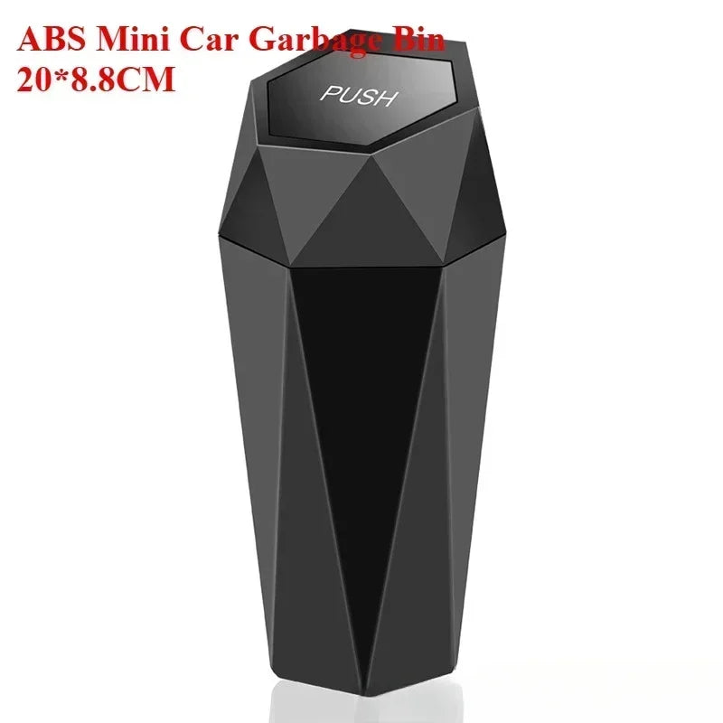 Compact Quiet-Close Trash Can