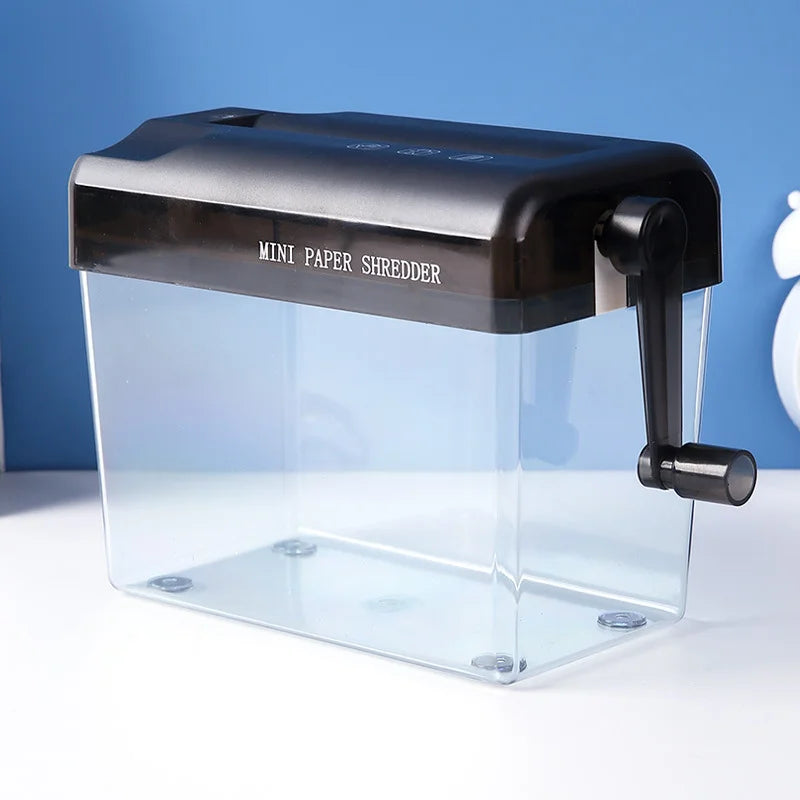 Manual Hand Crank Shredder