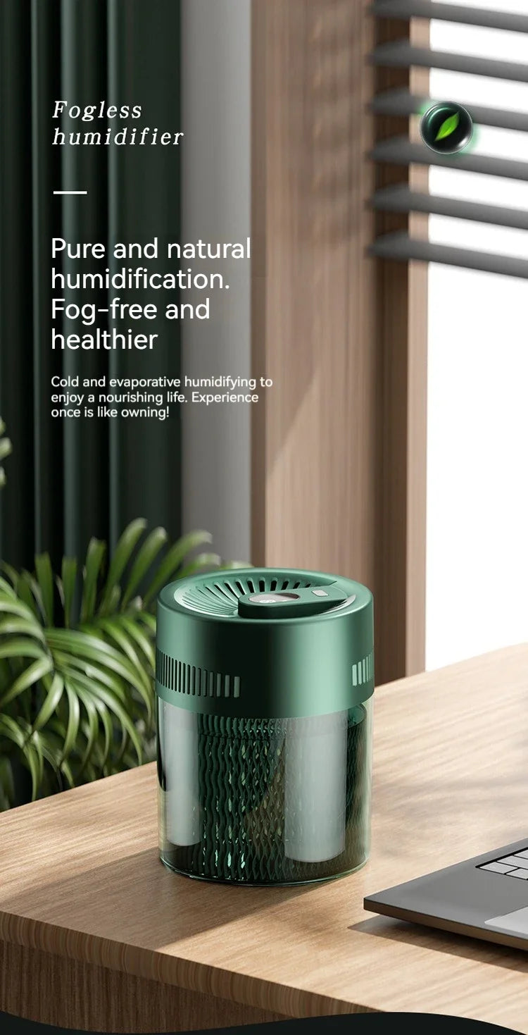 2L USB Dual Spray Humidifier