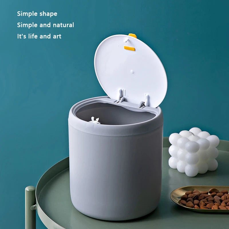 Mini Desktop Office Trash Bin