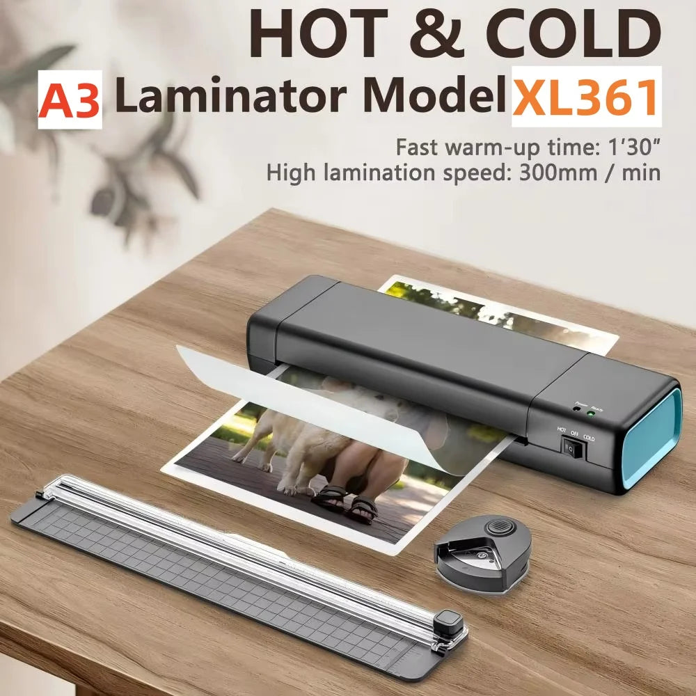 9 Inch Hot Cold Laminator