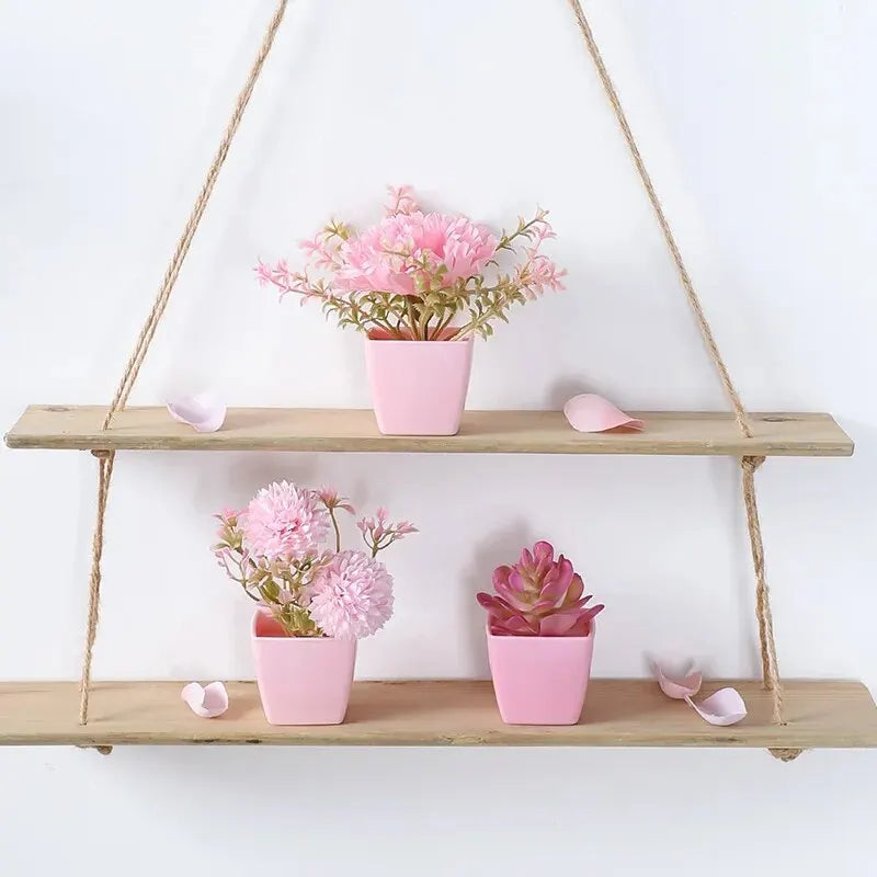 Mini Artificial Flower Pot