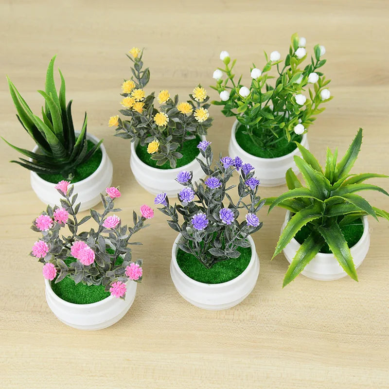 Mini Bonsai Potted Decor