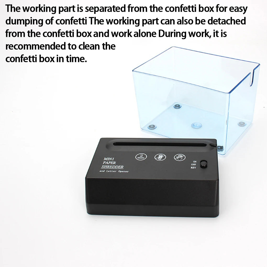 Portable Mini Paper Shredder