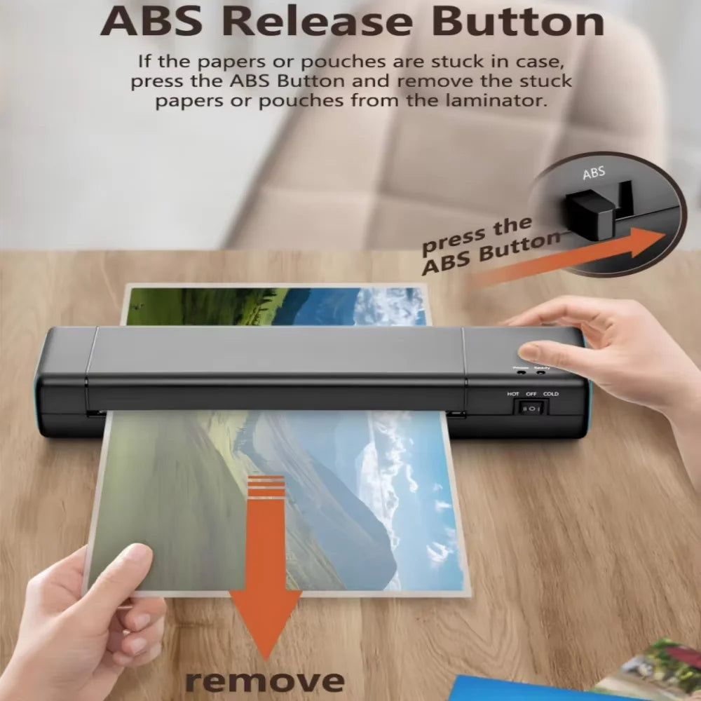 9 Inch Hot Cold Laminator