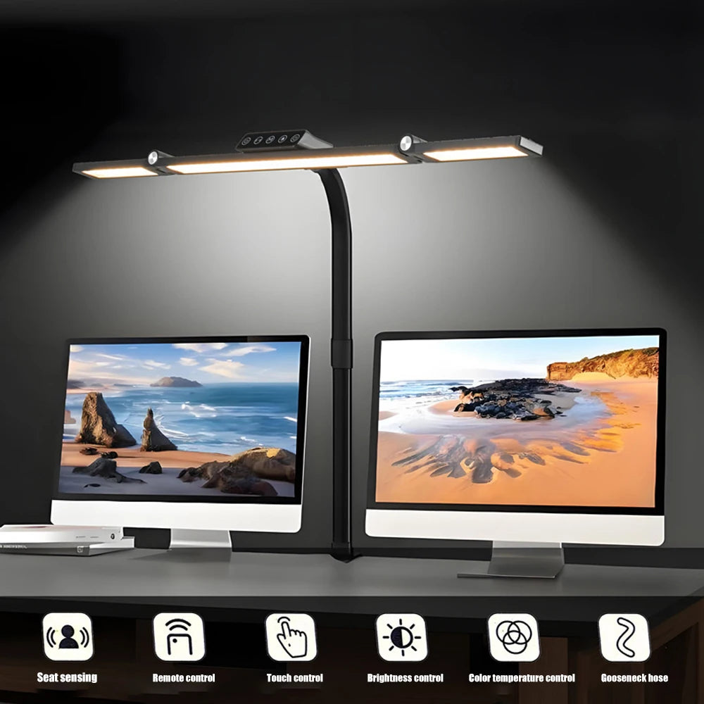 24W Clamp LED Desk Lamp