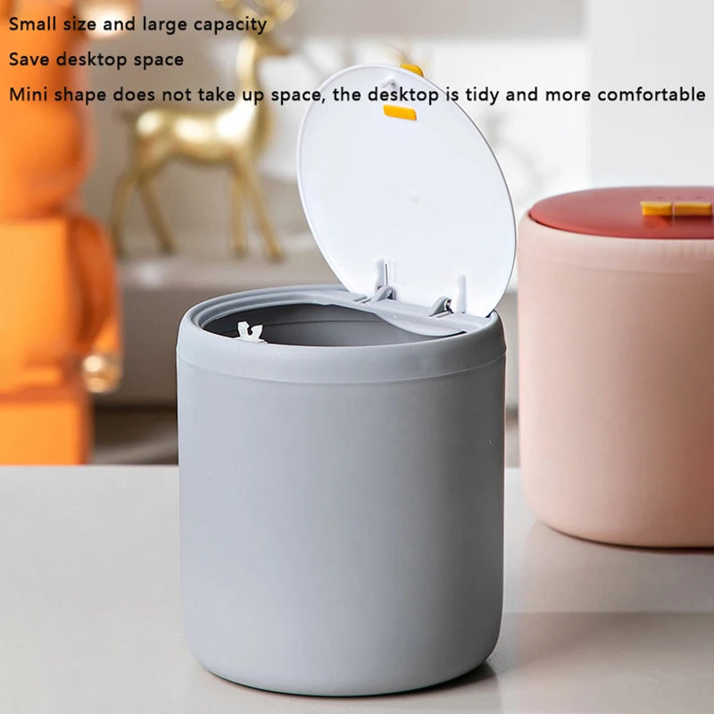 Mini Desktop Office Trash Bin