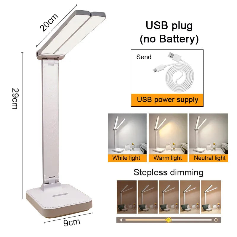 Rechargeable Touch LED Desk Lamp