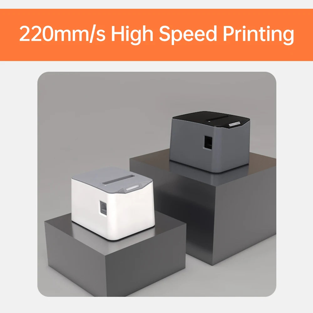 Wireless Wall-Mount Receipt Printer