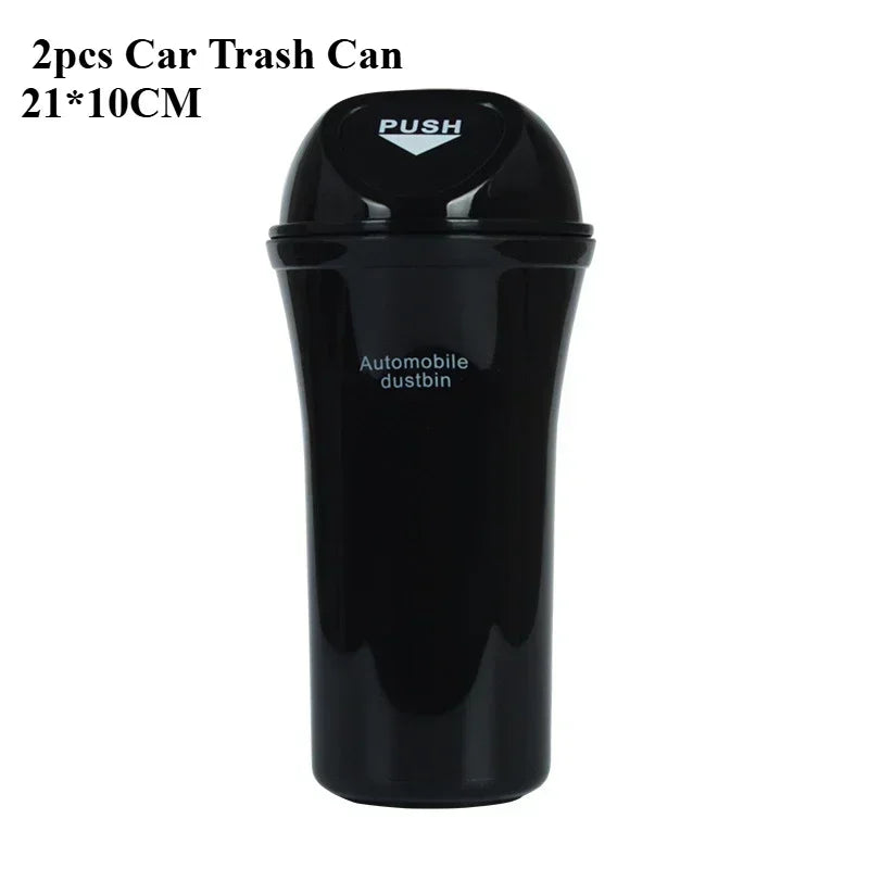 Compact Quiet-Close Trash Can