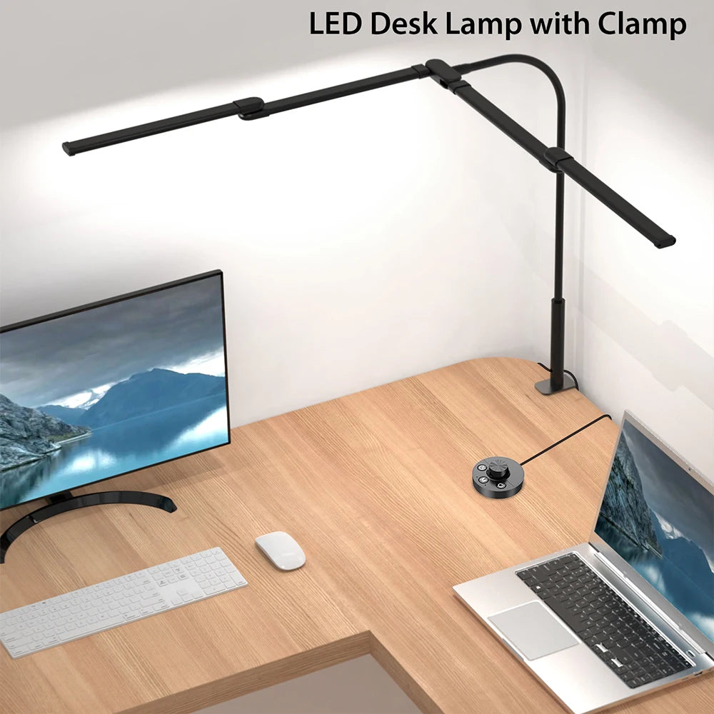 24W Clamp LED Desk Lamp