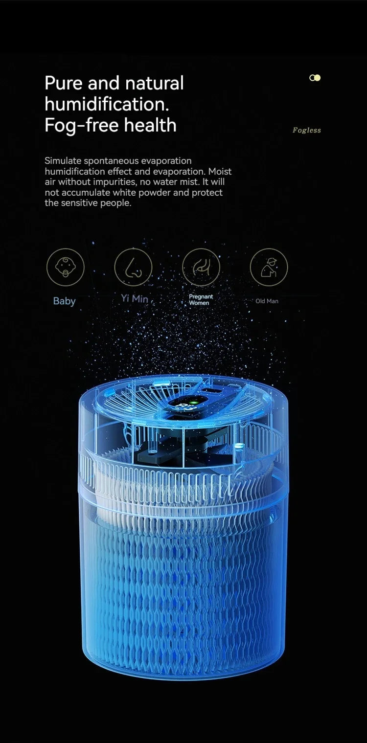 2L USB Dual Spray Humidifier