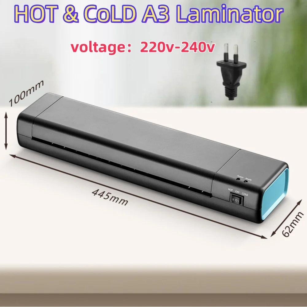 9 Inch Hot Cold Laminator