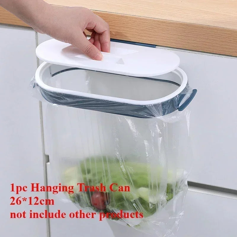 Compact Quiet-Close Trash Can
