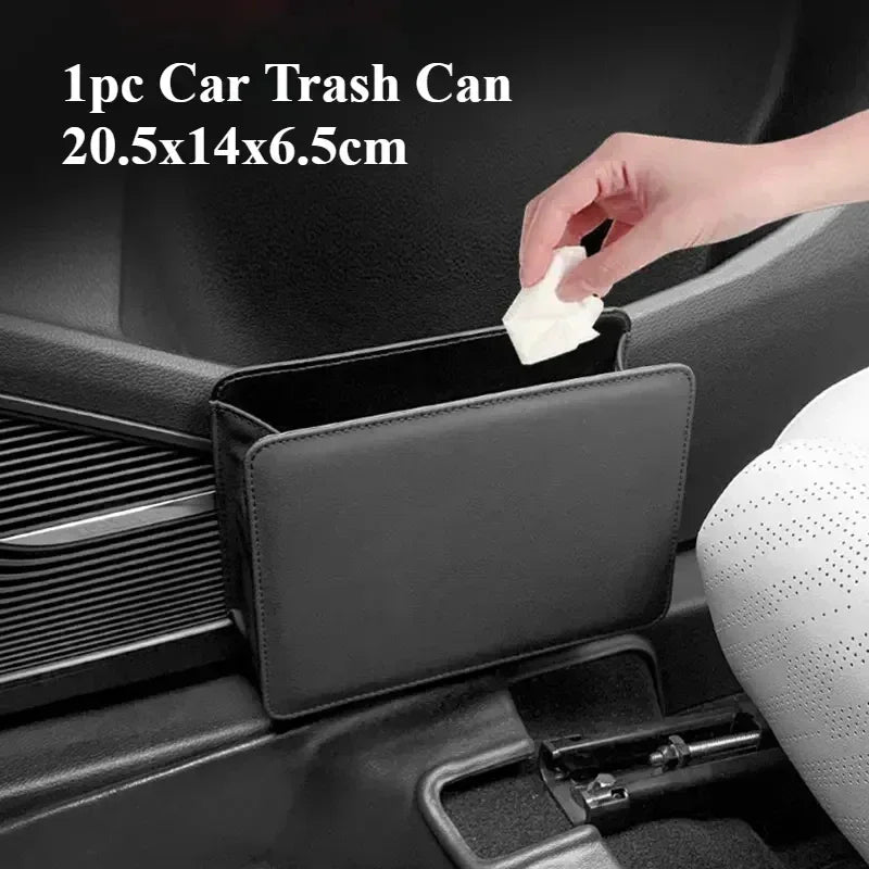 Compact Quiet-Close Trash Can