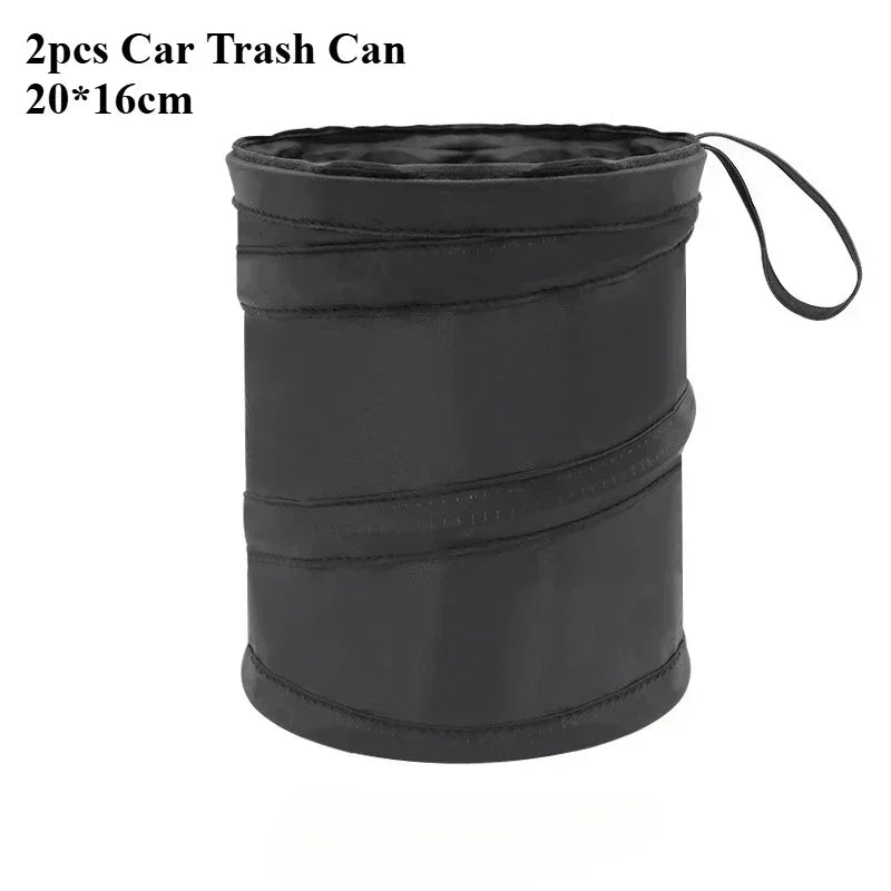 Compact Quiet-Close Trash Can