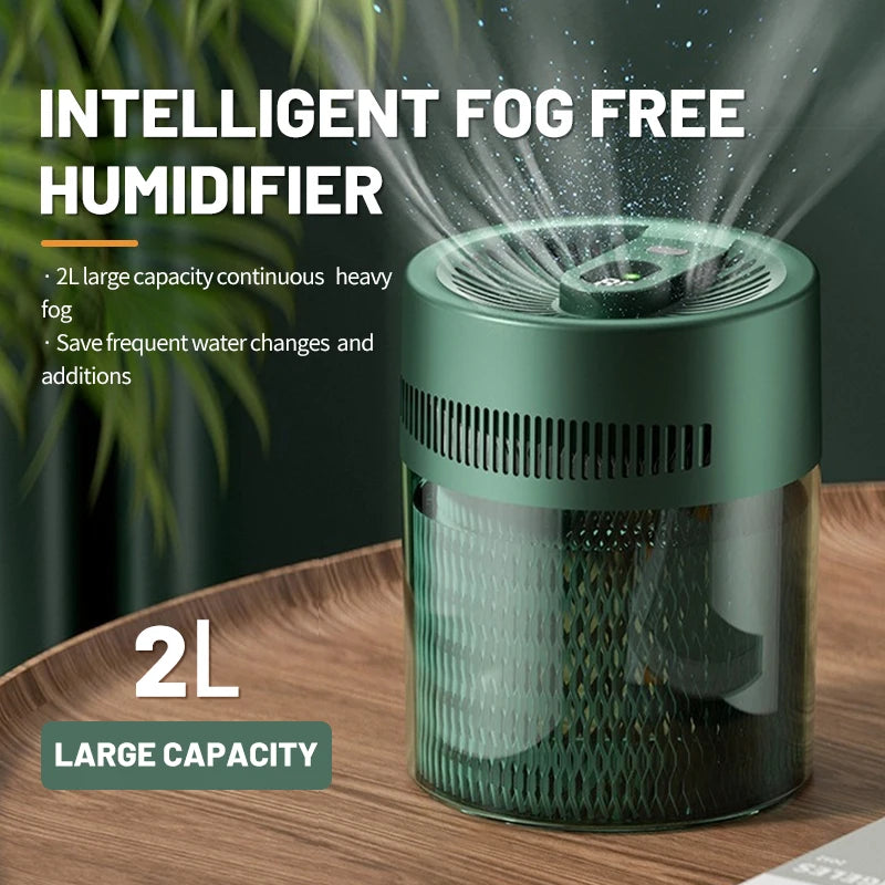 2L USB Dual Spray Humidifier