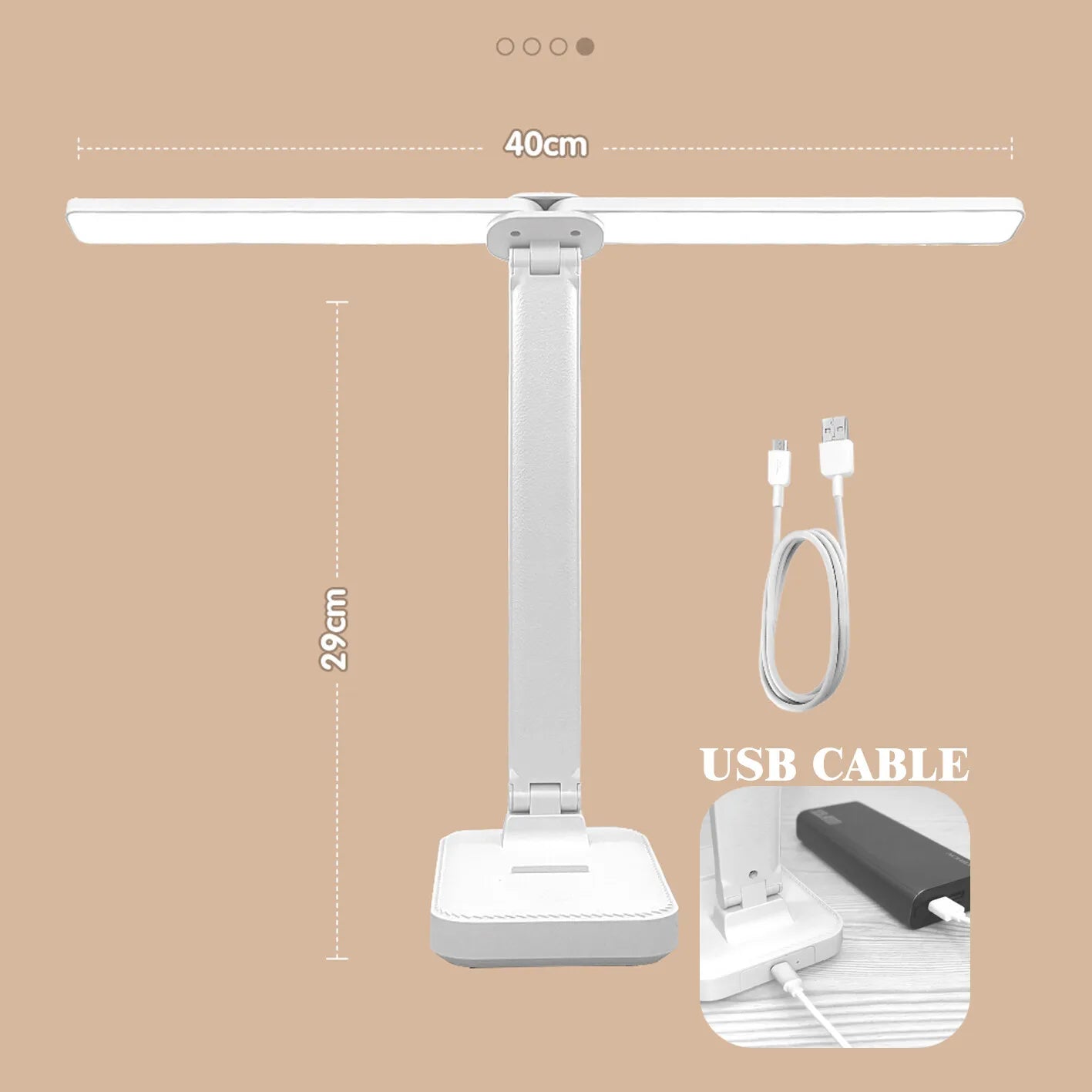 Rechargeable Touch LED Desk Lamp