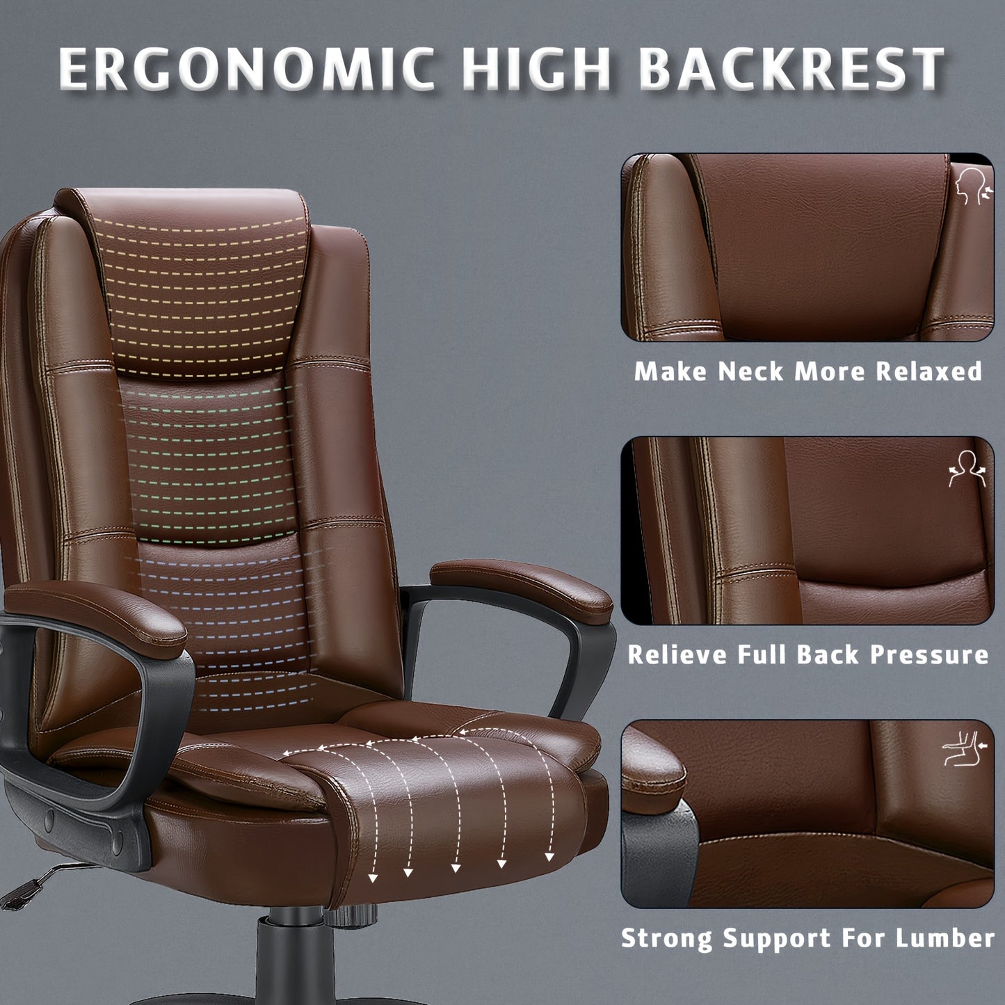 Big Tall PU Executive Chair