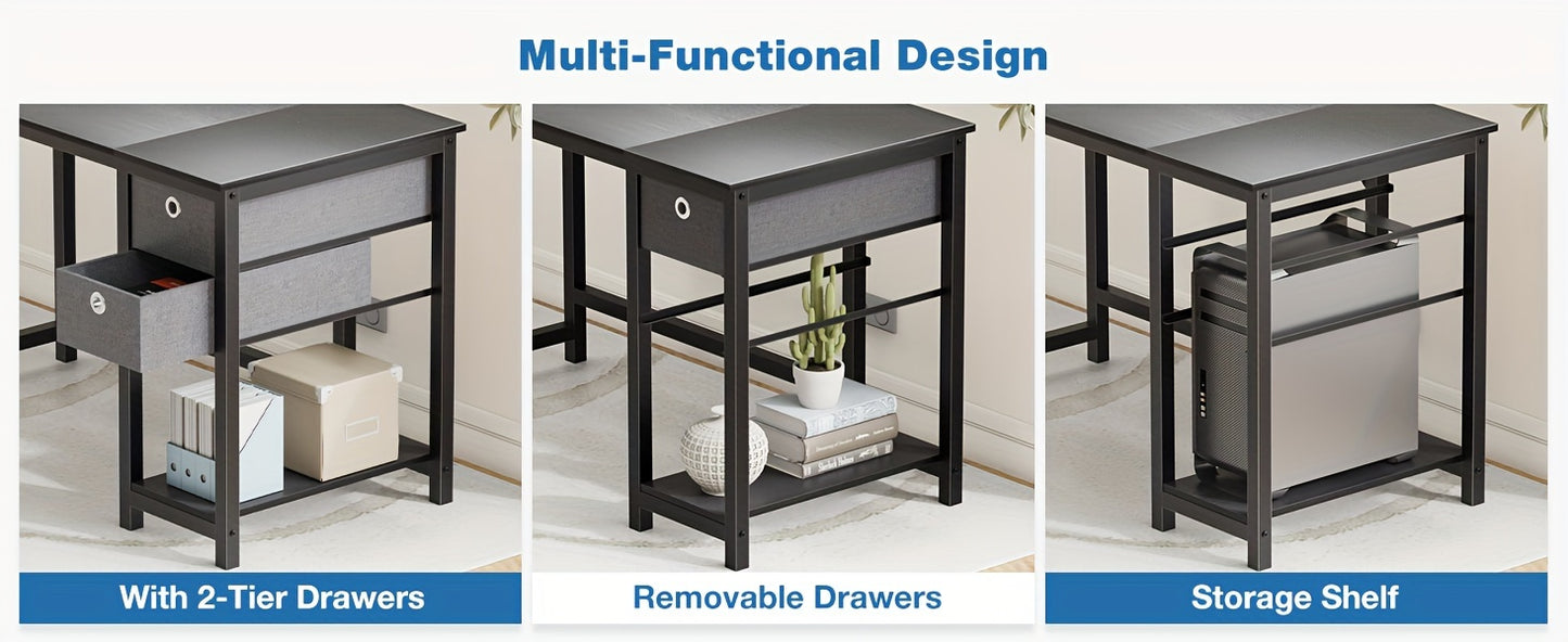 40 Inch Desk with Drawers