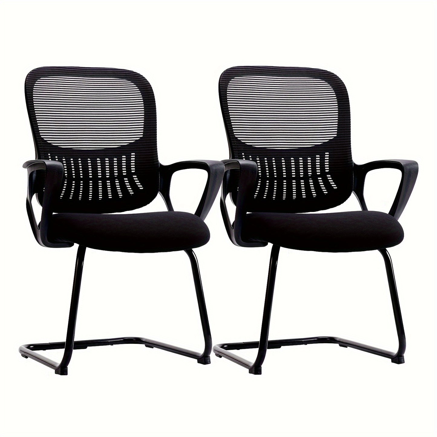 Sled Base Mesh Chair