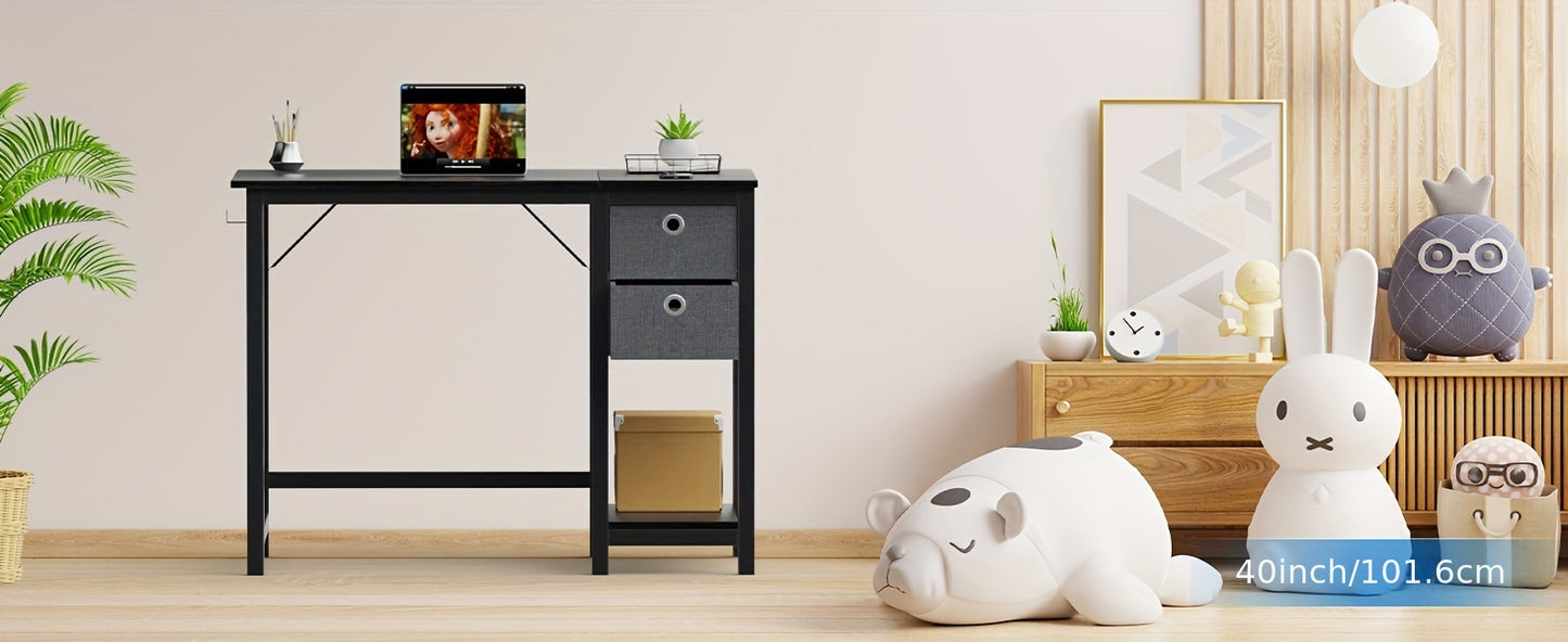40 Inch Desk with Drawers